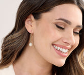 Honora Cultured Ming Pearl Dangle Earrings, 14K Gold